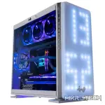 In-Win 307 White ATX Mid Tower Chassis with 144x addressable RGB LEDs on front panel - Image 5